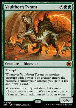 Vaultborn Tyrant (V.1)⁣ - The Big Score⁣ (Mythic)⁣ [20]