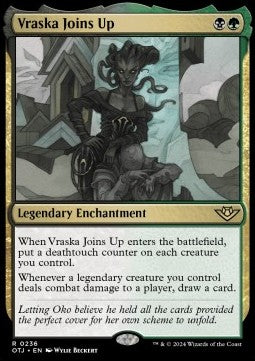 Vraska Joins Up⁣ - Outlaws of Thunder Junction⁣ (Rare)⁣ [236]