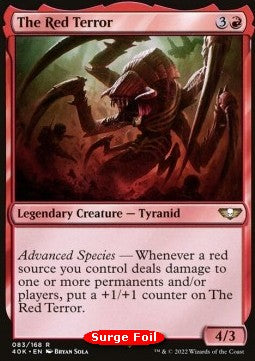 The Red Terror (V.2)⁣ - Universes Beyond: Warhammer 40,000⁣ (Rare)⁣ [83]