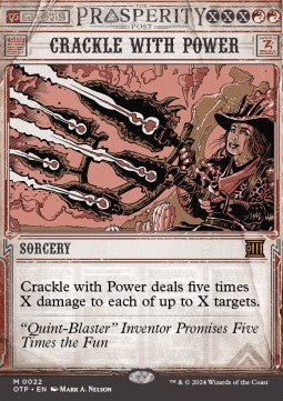 Crackle with Power (V.1)⁣ - Breaking News⁣ (Mythic)⁣ [22]