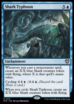 Shark Typhoon⁣ - Commander: Outlaws of Thunder Junction⁣ (Rare)⁣ [113]