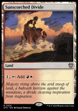 Sunscorched Divide⁣ - Commander: Outlaws of Thunder Junction⁣ (Rare)⁣ [326]