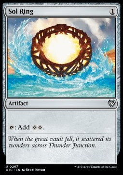 Sol Ring⁣ - Commander: Outlaws of Thunder Junction⁣ (Uncommon)⁣ [267]