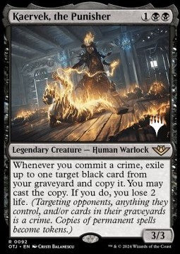 Kaervek, the Punisher (V.2)⁣ - Outlaws of Thunder Junction: Promos⁣ (Rare)⁣ [92]
