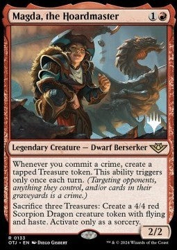 Magda, the Hoardmaster (V.2)⁣ - Outlaws of Thunder Junction: Promos⁣ (Rare)⁣ [133]