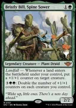 Bristly Bill, Spine Sower (V.2)⁣ - Outlaws of Thunder Junction: Promos⁣ (Mythic)⁣ [157]