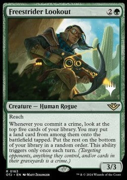 Freestrider Lookout (V.2)⁣ - Outlaws of Thunder Junction: Promos⁣ (Rare)⁣ [163]