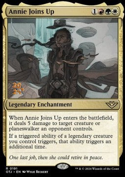 Annie Joins Up (V.1)⁣ - Outlaws of Thunder Junction: Promos⁣ (Rare)⁣ [191]