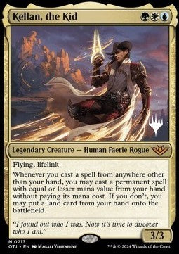 Kellan, the Kid (V.2)⁣ - Outlaws of Thunder Junction: Promos⁣ (Mythic)⁣ [213]