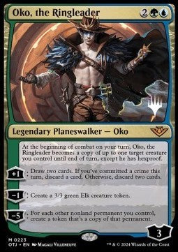 Oko, the Ringleader (V.2)⁣ - Outlaws of Thunder Junction: Promos⁣ (Mythic)⁣ [223]