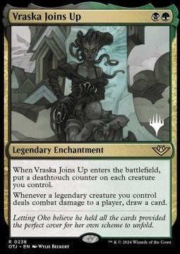 Vraska Joins Up (V.2)⁣ - Outlaws of Thunder Junction: Promos⁣ (Rare)⁣ [236]