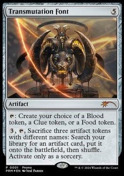 Transmutation Font⁣ - Promos⁣ (Mythic)