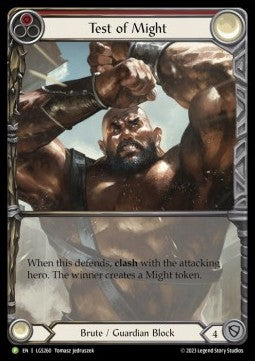 Test of Might (Extended Art Rainbow Foil)⁣ - LGS Promos⁣ (Promo)⁣ [260]