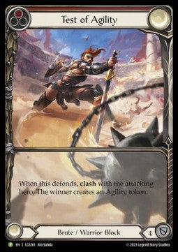 Test of Agility (Extended Art Rainbow Foil)⁣ - LGS Promos⁣ (Promo)⁣ [261]