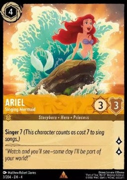 Ariel - Singing Mermaid⁣ - Ursula's Return⁣ (Rare)⁣ [3]