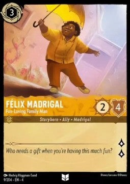Félix Madrigal - Fun-Loving Family Man⁣ - Ursula's Return⁣ (Uncommon)⁣ [9]
