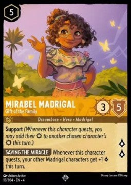Mirabel Madrigal - Gift of the Family⁣ - Ursula's Return⁣ (Super Rare)⁣ [18]