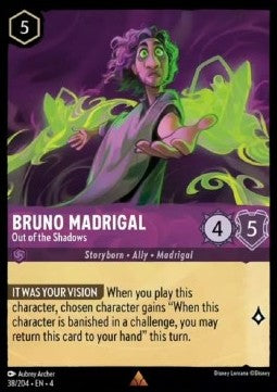 Bruno Madrigal - Out of the Shadows⁣ - Ursula's Return⁣ (Rare)⁣ [38]