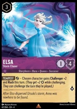 Elsa - Storm Chaser⁣ - Ursula's Return⁣ (Rare)⁣ [42]