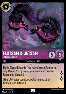 Flotsam & Jetsam - Entangling Eels⁣ - Ursula's Return⁣ (Uncommon)⁣ [44]