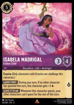 Isabela Madrigal - Golden Child⁣ - Ursula's Return⁣ (Rare)⁣ [45]