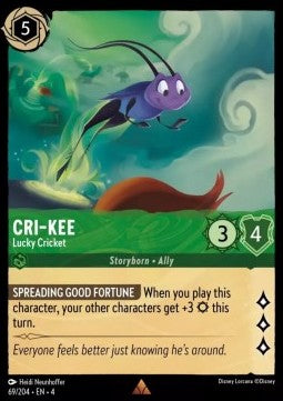 Cri-Kee - Lucky Cricket⁣ - Ursula's Return⁣ (Rare)⁣ [69]