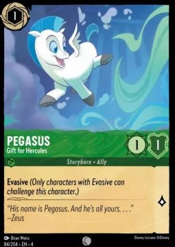 Pegasus - Gift for Hercules⁣ - Ursula's Return⁣ (Common)⁣ [84]