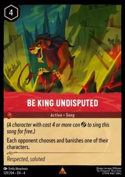 Be King Undisputed⁣ - Ursula's Return⁣ (Rare)⁣ [129]