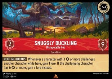 Snuggly Duckling - Disreputable Pub (V.1)⁣ - Ursula's Return⁣ (Rare)⁣ [135]