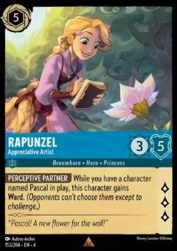 Rapunzel - Appreciative Artist⁣ - Ursula's Return⁣ (Rare)⁣ [153]