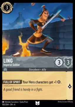 Ling - Imperial Soldier⁣ - Ursula's Return⁣ (Uncommon)⁣ [183]