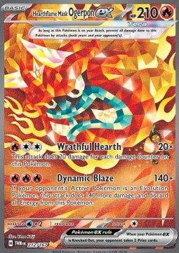 Hearthflame Mask Ogerpon ex⁣ - Twilight Masquerade⁣ (Special Illustration Rare)⁣ [212]
