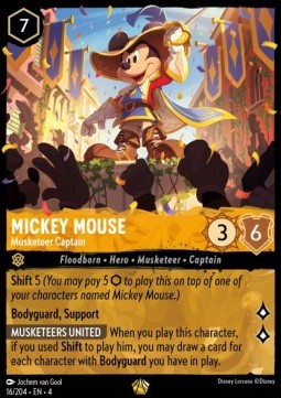 Mickey Mouse - Musketeer Captain⁣ - Ursula's Return⁣ (Legendary)⁣ [16]
