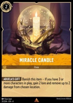 Miracle Candle⁣ - Ursula's Return⁣ (Rare)⁣ [31]