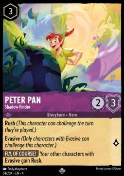 Peter Pan - Shadow Finder⁣ - Ursula's Return⁣ (Super Rare)⁣ [54]