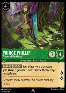 Prince Phillip - Warden of the Woods⁣ - Ursula's Return⁣ (Rare)⁣ [88]