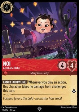 Noi - Acrobatic Baby⁣ - Ursula's Return⁣ (Super Rare)⁣ [119]