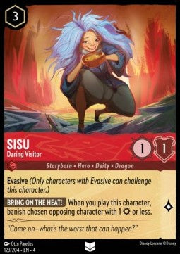 Sisu - Daring Visitor⁣ - Ursula's Return⁣ (Uncommon)⁣ [123]