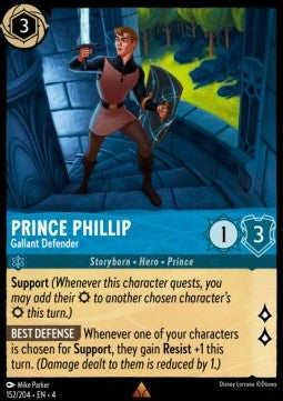 Prince Phillip - Gallant Defender⁣ - Ursula's Return⁣ (Rare)⁣ [152]