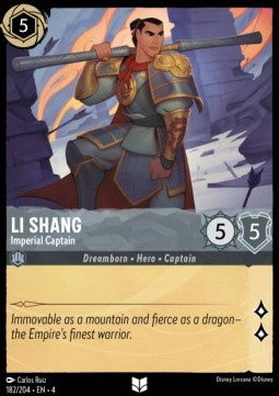 Li Shang - Imperial Captain⁣ - Ursula's Return⁣ (Uncommon)⁣ [182]