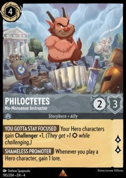 Philoctetes - No-Nonsense Instructor⁣ - Ursula's Return⁣ (Rare)⁣ [190]