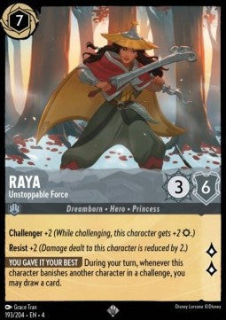 Raya - Unstoppable Force⁣ - Ursula's Return⁣ (Super Rare)⁣ [193]