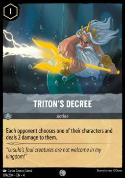 Triton's Decree⁣ - Ursula's Return⁣ (Common)⁣ [199]