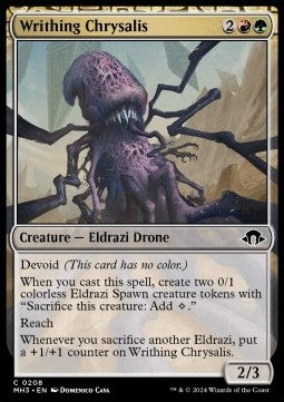 Writhing Chrysalis⁣ - Modern Horizons 3⁣ (Common)⁣ [208]