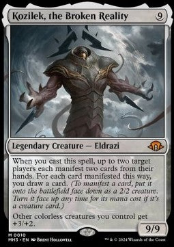 Kozilek, the Broken Reality⁣ - Modern Horizons 3⁣ (Mythic)⁣ [10]