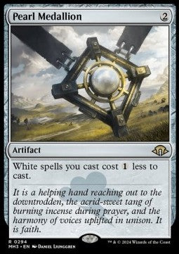 Pearl Medallion⁣ - Modern Horizons 3⁣ (Rare)⁣ [294]