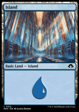 Island (V.2)⁣ - Modern Horizons 3⁣ (Land)⁣ [312]