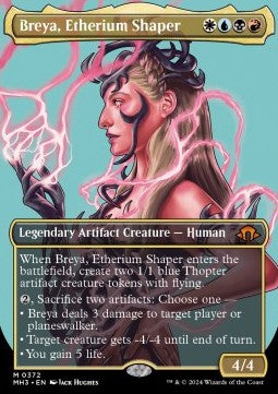 Breya, Etherium Shaper (V.1) - Modern Horizons 3: Extras (Mythic) [XMH3-372]