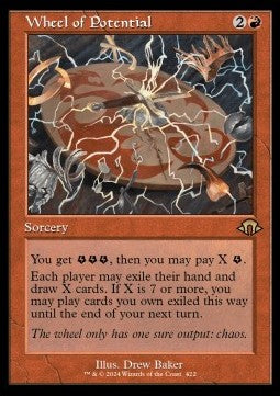 Wheel of Potential (V.2)⁣ - Modern Horizons 3: Extras⁣ (Rare)⁣ [422]