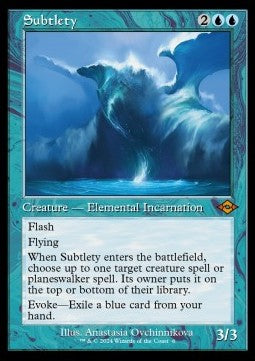 Subtlety⁣ - Modern Horizons 3: Retro Frame Cards⁣ (Mythic)⁣ [6]